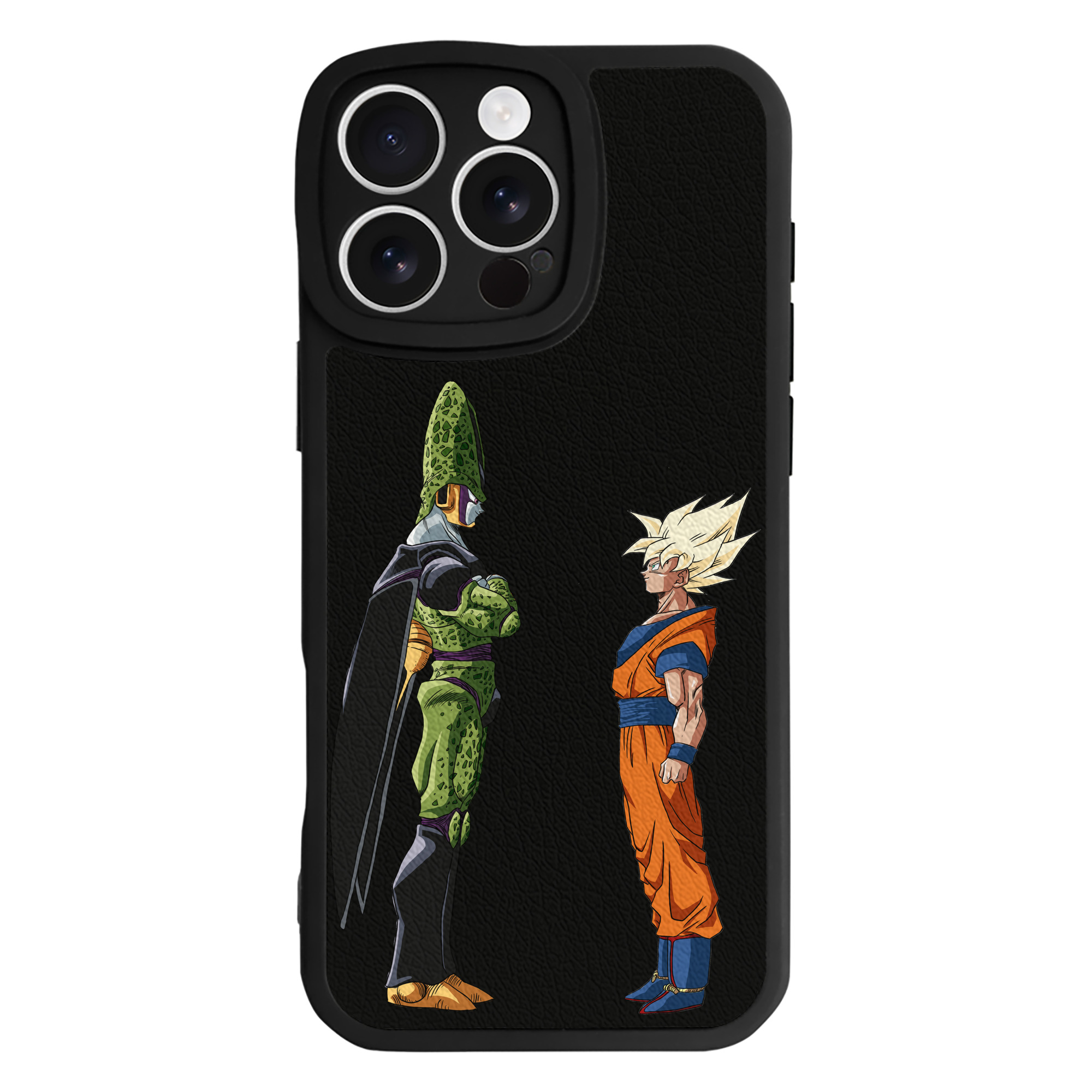 （画像用） ドラゴンボール DRAGON BALL 【iPhone 16シリーズ対応】シリコンスマホケース（レザー調） 材質：シリコン